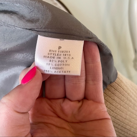 Embroidered bomber jacket, Twelfth Street by Cynthia Vincent | size small Petite - Picture 10 of 10